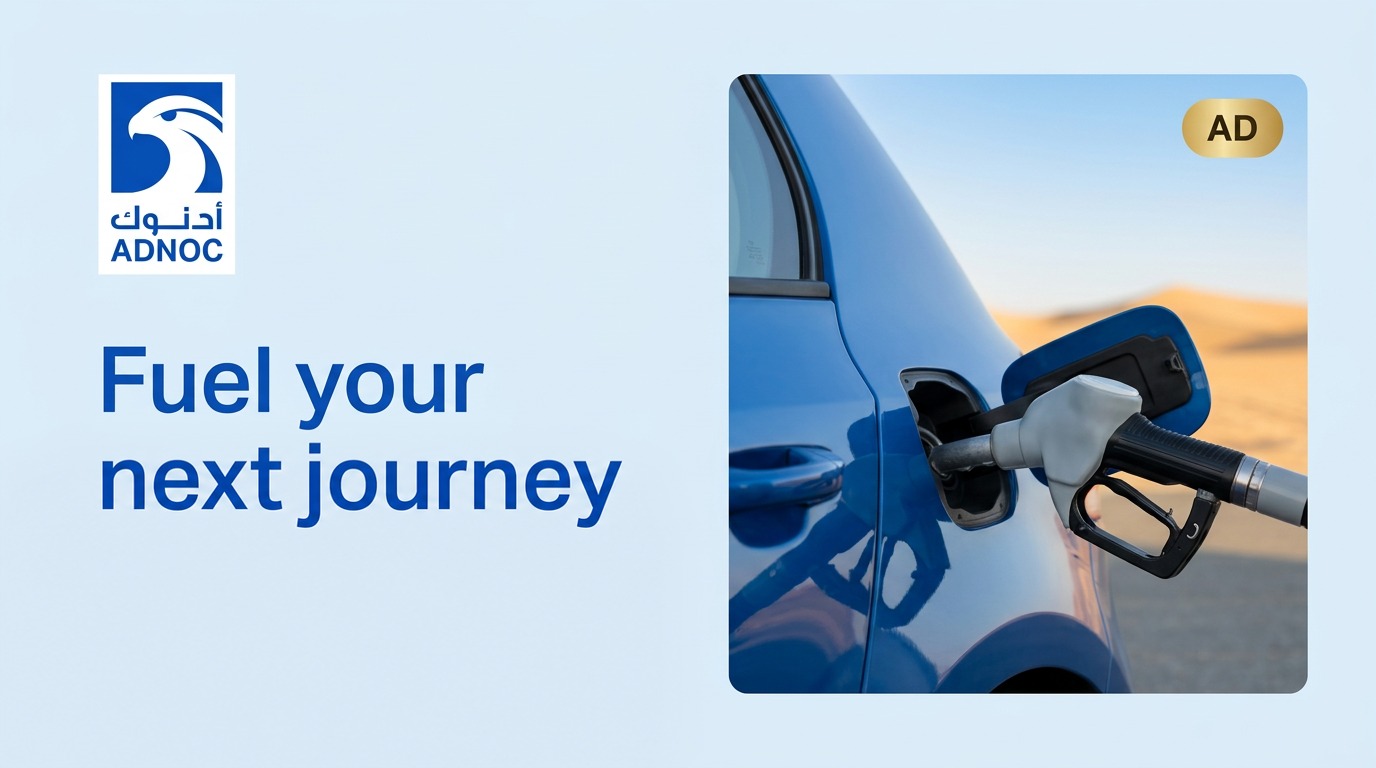 AD · ADNOC — Fuel your next journey